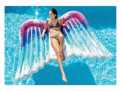 Intex Colchoneta Hinchable Alas de ángel (251 X 160 cm) Blanco New