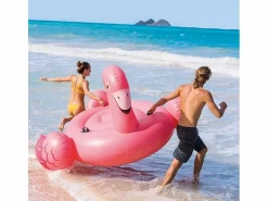 Colchoneta hinchable isla Flamingo 218x211x136cm^Intex Clearance