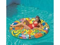 Accesorio Piscina|Deportes Náuticos|Colchoneta Isla Flotante multicolor 173x173 cm