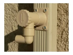Capt'eau Recuperador De Agua|Colector de agua de lluvia para canalón cuadrado o rectangular