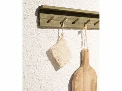 Colgador de pared de madera maciza en tono de 61x9,5cm - KATE -^DECOWOOD Discount
