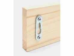 Colgador de pared de madera maciza en tono natural de 61x5cm - KATE -^DECOWOOD Sale