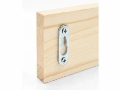 Colgador de pared de madera maciza en tono natural de 61x5cm - KATE -^DECOWOOD Sale