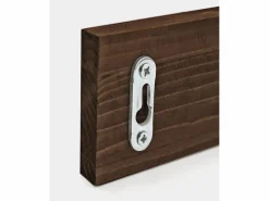 Colgador de pared de madera maciza en tono nogal de 26x5cm - KATE -^DECOWOOD Sale