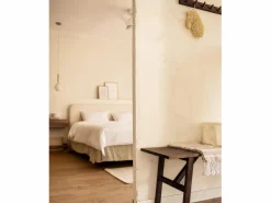 DECOWOOD Colgador de pared de madera maciza en tono nogal de 61x5cm - KATE - Marru00f3n Sale