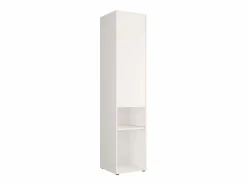 Vente-unique Armario|columna de almacenamiento para cama abatible con estante 1 puerta 2 huecos - MOVELINO