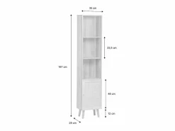Columna de almacenamiento para cuarto de baño natural^Sweeek Discount