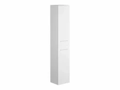 Vente-unique Columna de baño con 6 estantes, An. 30 x Pr. 25 x Al. 160 cm, , KAYLA Blanco Hot