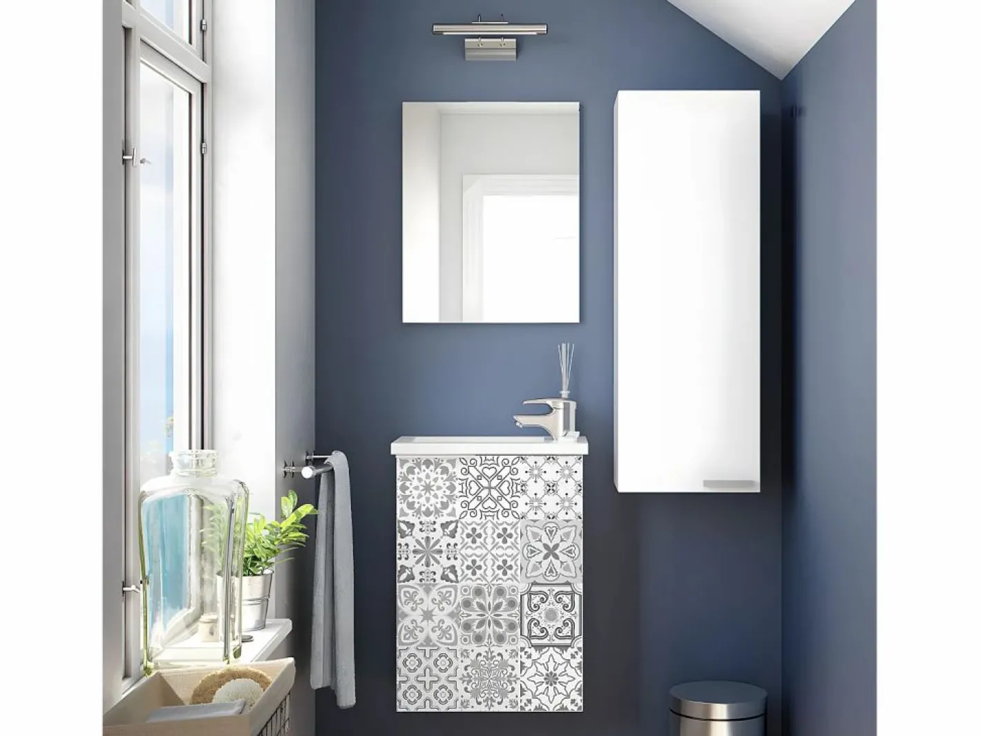 Columna de baño con 1 puerta Koncept^duehome Outlet
