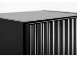 Columna De Baño|Columna de baño estriada FLOW 136 cm negra