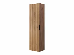 Columna de baño estriada FLOW 136 cm roble craft dorado Marru00f3n Clearance