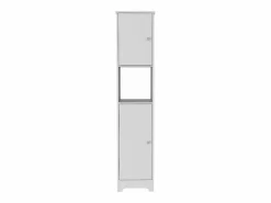 TuHome Columna de baño Ibis en Melamina con 2 puertas y 1 estante , 172.21 cm X 36.32 cm X 40.64 cm , Blanco Discount