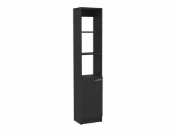 TuHome Columna De Baño|Columna de Baño Malaga en melamina con un gabinete y 3 estantes , 162 cm X 33 cm X 26.4 cm ,