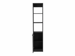 TuHome Columna De Baño|Columna de Baño Malaga en melamina con un gabinete y 3 estantes , 162 cm X 33 cm X 26.4 cm ,