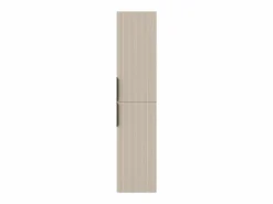 Vente-unique Columna de baño suspendida estriada - Color - Alt.160 cm - DALIKO Beige