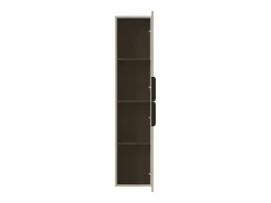 Vente-unique Columna de baño suspendida estriada - Color - Alt.160 cm - DALIKO Beige