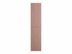 Vente-unique Columna De Baño|Columna de baño suspendida estriada rosa - Al160 cm - SATARA