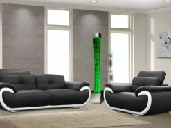 OZAIA Lámpara De Pie|Columna de burbujas de agua con leds color cambiante GOBIE