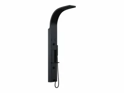 Shower & Design Columna de ducha de hidromasaje - - 20 x 140 cm - ROANA Negro Clearance
