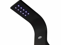 Shower & Design Columna de ducha hidromasaje negra con leds FELICITA Negro Outlet