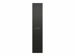Petits-Meubles Columna de pared 2 puertas Elora y madera Negro New