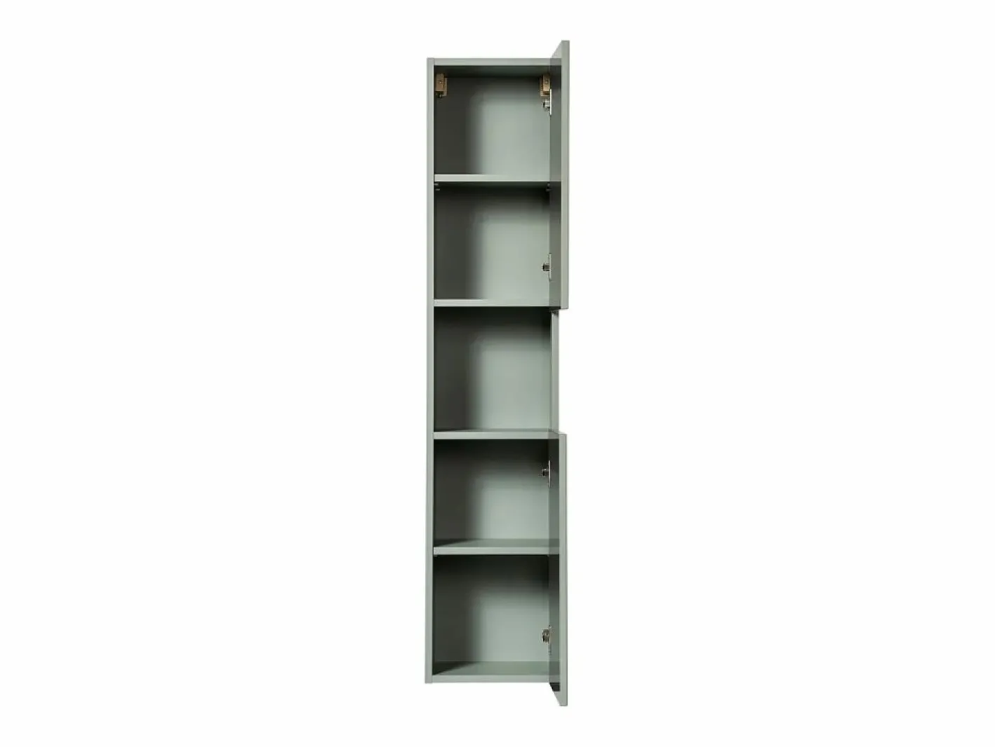 Columna de pared 2 puertas 1 compartimiento Jade y Madera^Petits-Meubles