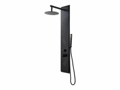 Shower & Design Columna ducha hidromasaje JUBIDA - - 20 x 130 cm Negro Clearance
