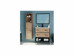 Columna De Baño|Columna para baño Nadia acabado roble gold, 150 cm(alto) 36,5 cm(ancho) 30 cm(largo)