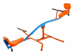 Columpio Balancín SucceBuy, Capacidad de Carga 136 kg, con Cómodas Asas, Asientos con Respaldo, Rotación de 360°, para 2 Niños de 3 Años en Adelante Multicolor Discount