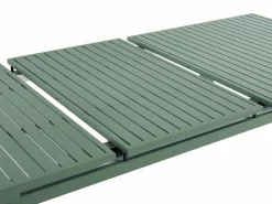 Comedor de jardín aluminio mesa extensible 180/240 y 6 sillones - - NAURU^MYLIA Clearance