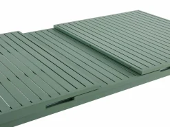 Comedor de jardín aluminio mesa extensible 180/240 y 6 sillones - - NAURU^MYLIA Clearance