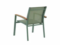 MYLIA Comedores De Jardín|Comedor de jardín aluminio mesa extensible 180/240 y 8 sillones - - NAURU