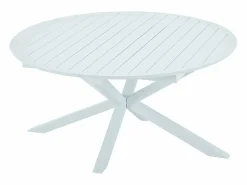 MYLIA Comedores De Jardín|Comedor de jardín de aluminio: una mesa extensible + 4 sillas - YOHA de
