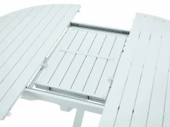 MYLIA Comedores De Jardín|Comedor de jardín de aluminio: una mesa extensible + 4 sillas - YOHA de