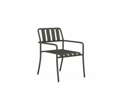 MYLIA Comedores De Jardín|Comedor de jardín de metal: 1 mesa de 160 cm y 6 sillas - - BIRMOS