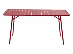 Comedor de jardín de metal 1 mesa, 4 sillones - MIRMANDE^MYLIA Clearance
