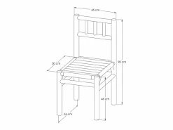 MYLIA Comedores De Jardín|Comedor de jardín de teca: mesa L.180 cm y 6 sillas - Natural claro - TULUM de