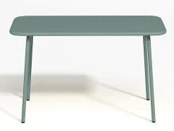 MYLIA Comedores De Jardín|Comedor de jardín para niños de metal - 1 mesa y 4 sillas
