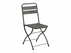 MYLIA Comedores De Jardín|Comedor de jardín plegable de metal: Mesa L.60 cm + 2 sillas - - MIRMANDE