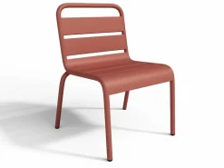 MYLIA Comedor jardín para niños de metal - - POPAYAN Terracota Discount