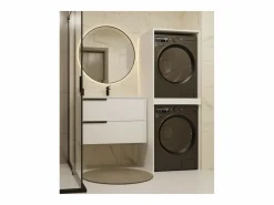 TOPESHOP COMO - Mueble para lavadora y secadora - Mueble ahorraespacio - Blanco New