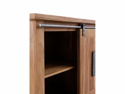 Cómoda|Comoda de madera maciza de acacia reciclada