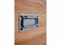 Cómoda|Comoda de madera maciza de acacia reciclada