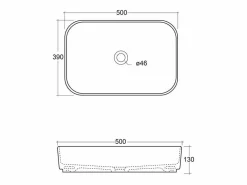 Mueble De Baño Con Doble Lavabo|Composición de lavabo doble ASTRA de 9 piezas