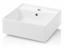 Composición de lavabo doble ASTRA de 8 piezas Blanco Discount