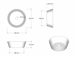 Composición de lavabo doble ASTRA de 8 piezas^ Outlet