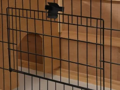 Vente-unique Cama De Animales De Compañía|Conejera con patas para conejos y roedores - Ancho 91 x Prof. 45 x Alt. 70 - LAPIUS