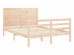 Conejera jaula de animales con doble piso de madera marrón ES380558^ Discount