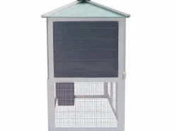Transportín De Paseo Para Animales|Conejera jaula de animales con doble piso de madera ES393606