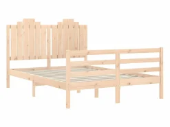 Conejera jaula de animales con doble piso de madera ES786159 Rojo Outlet